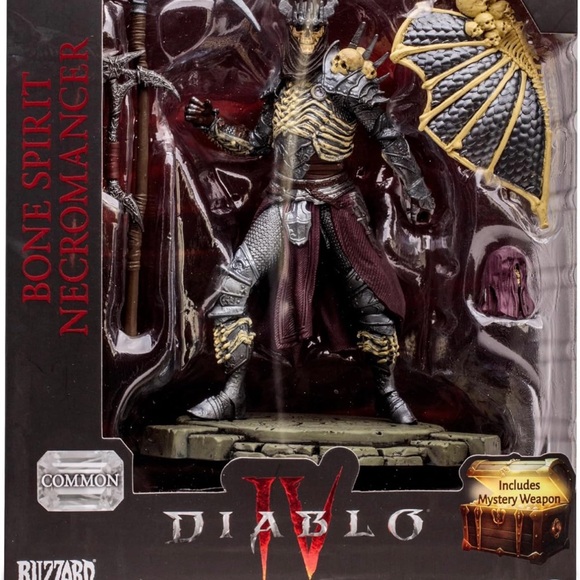 McFarlane Toys - Diablo IV Bone Spirit Necromancer 1:12 Scale Posed Figure - Picture 4 of 8